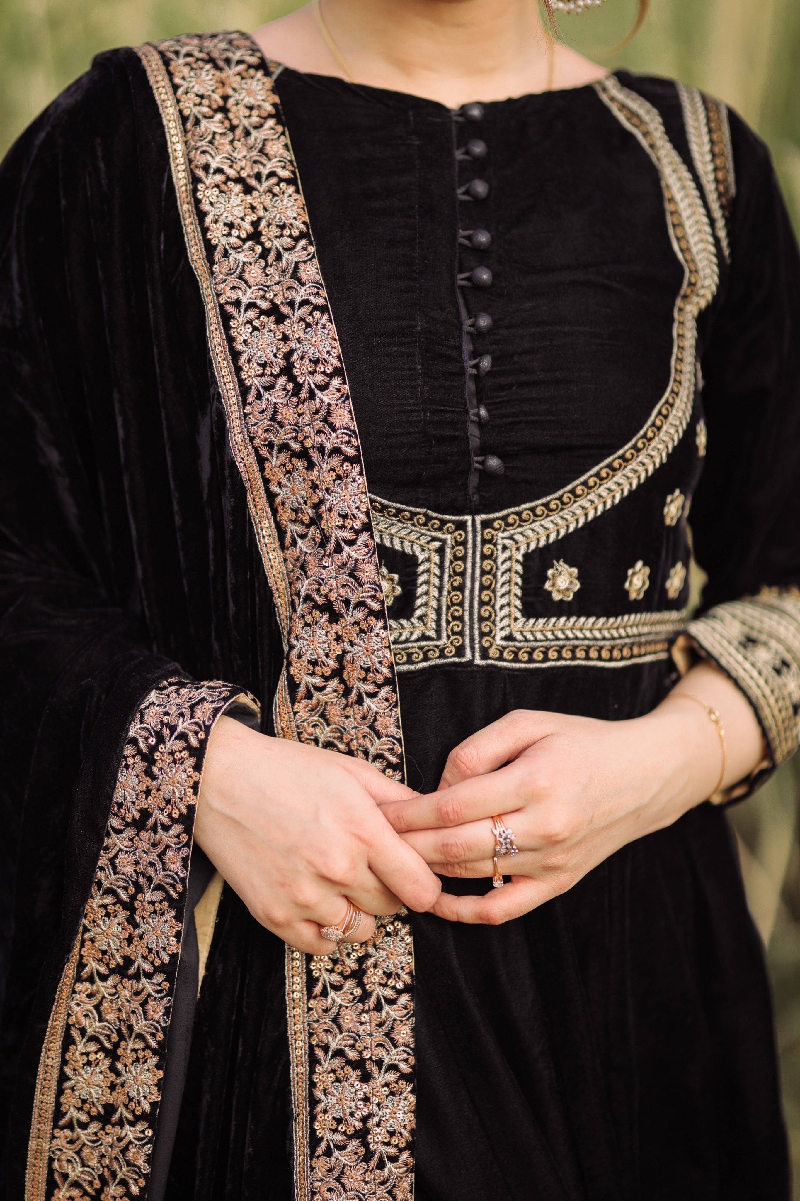 Velvet By Mannat Clothing Stitched Collection-Chandni Raat-Aaniat