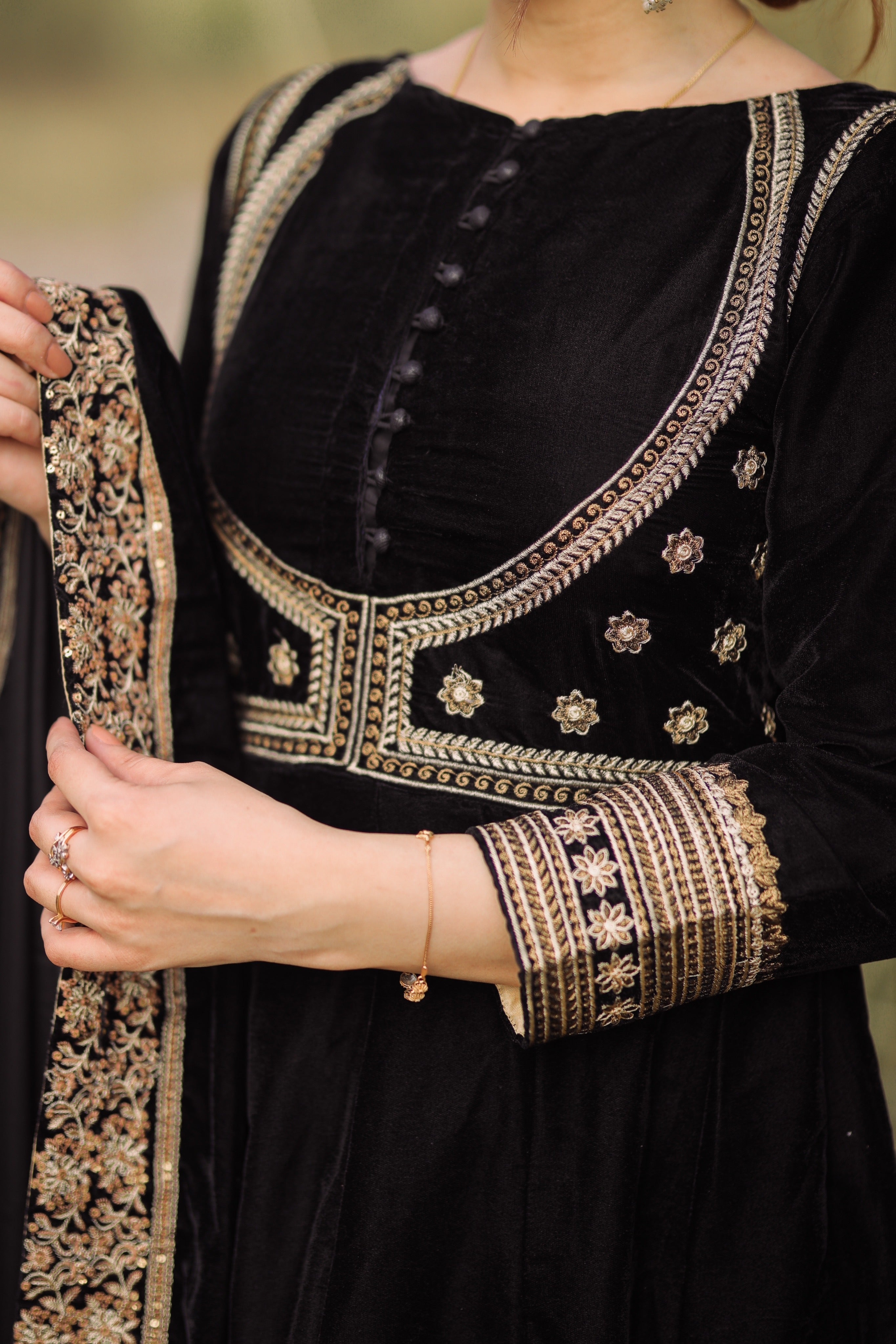 Velvet By Mannat Clothing Stitched Collection-Chandni Raat-Aaniat