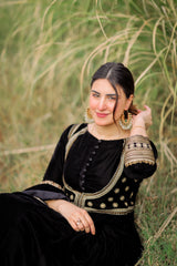 Velvet By Mannat Clothing Stitched Collection-Chandni Raat-Aaniat