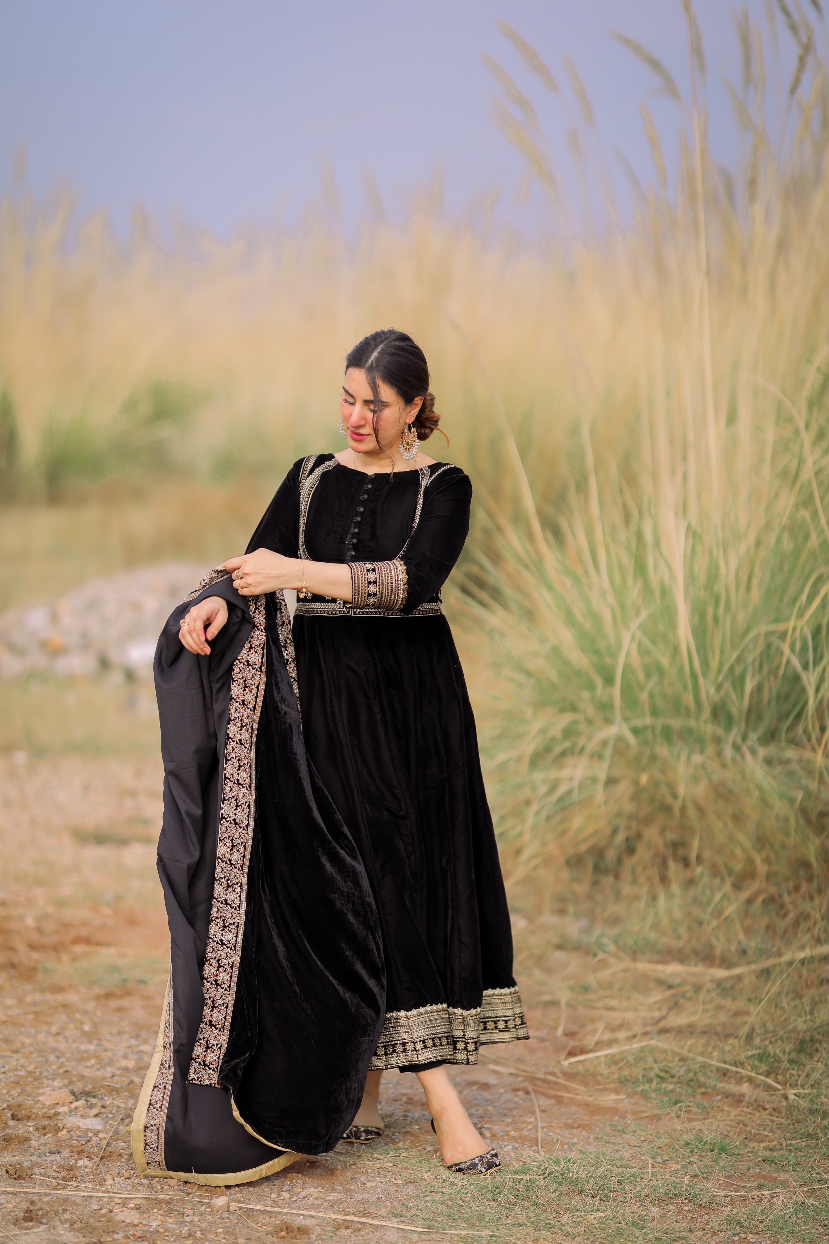 Velvet By Mannat Clothing Stitched Collection-Chandni Raat-Aaniat