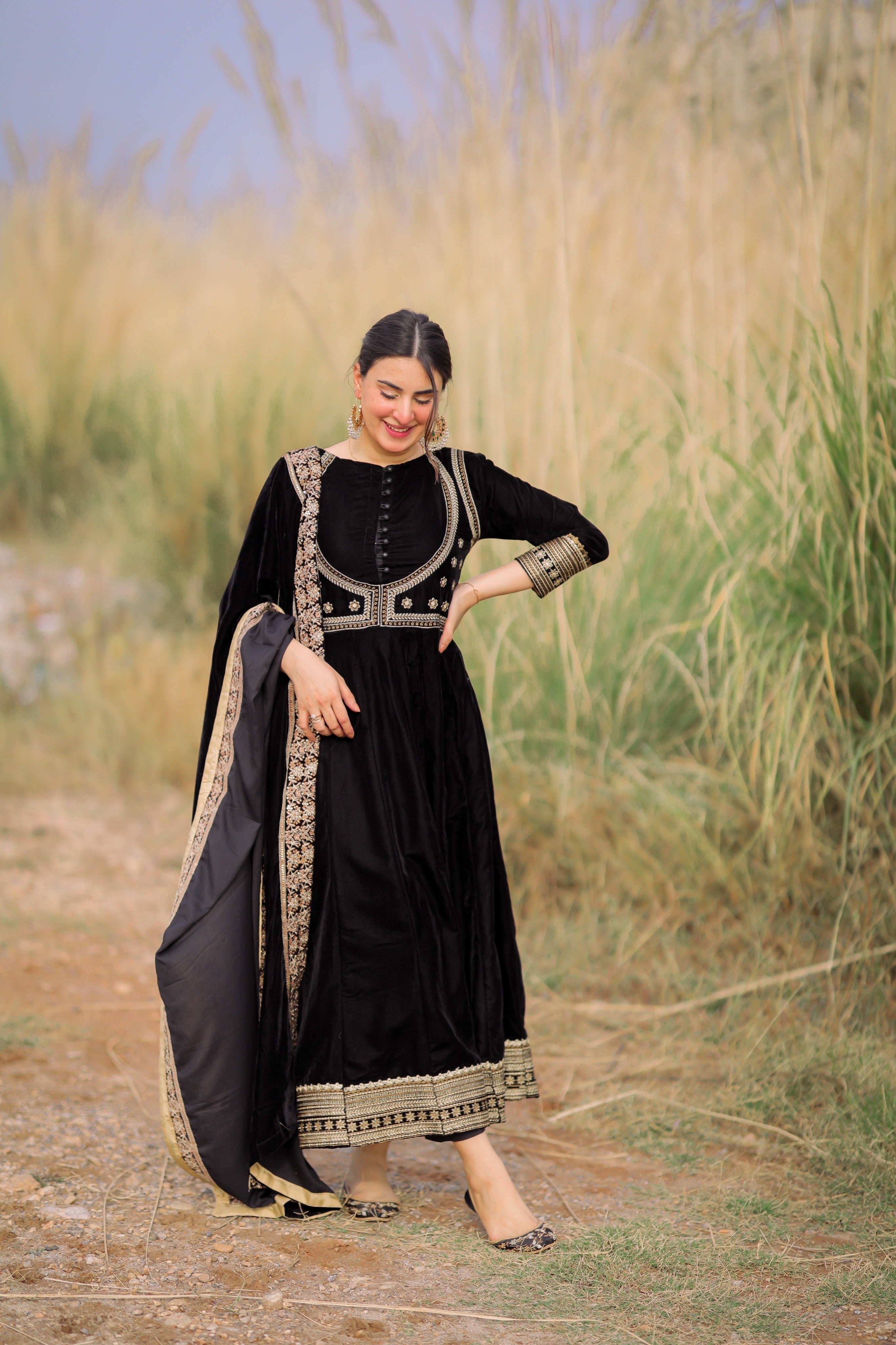 Velvet By Mannat Clothing Stitched Collection-Chandni Raat-Aaniat