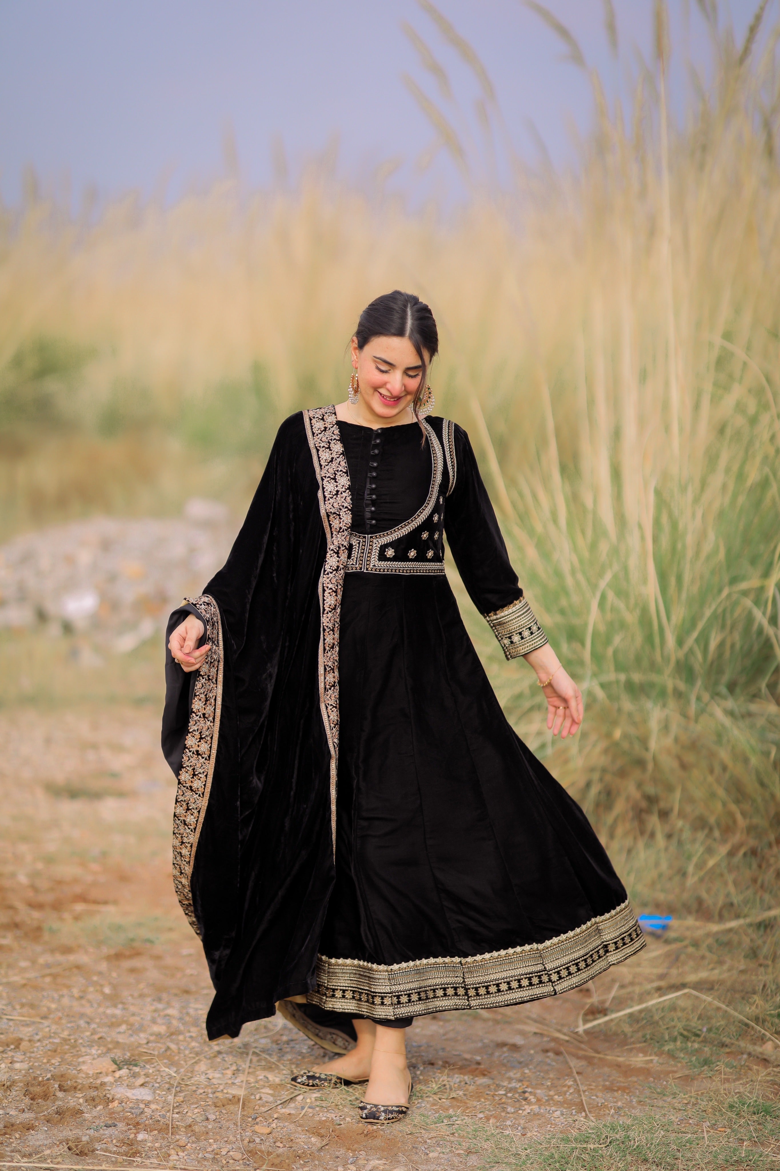 Velvet By Mannat Clothing Stitched Collection-Chandni Raat-Aaniat