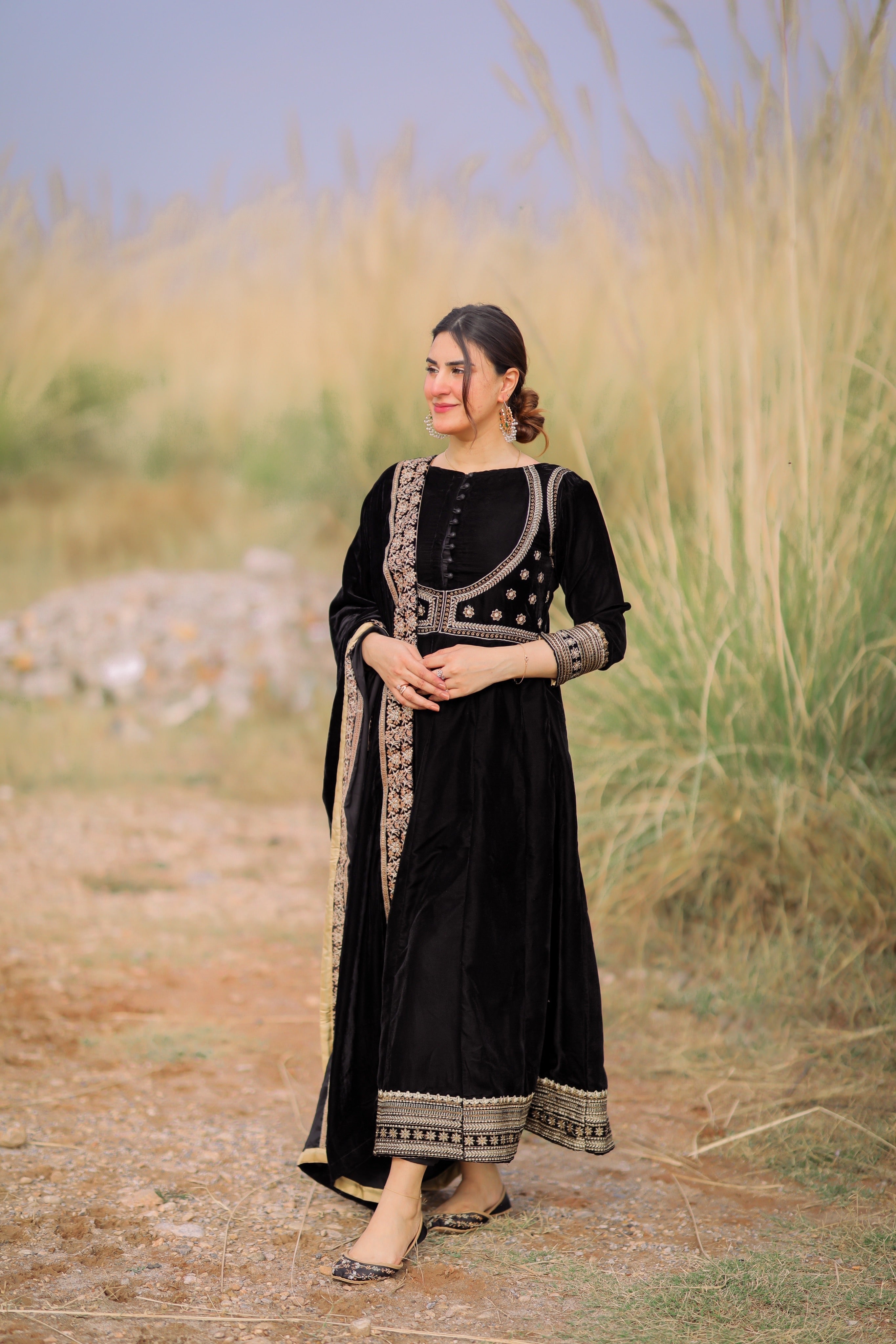 Velvet By Mannat Clothing Stitched Collection-Chandni Raat-Aaniat