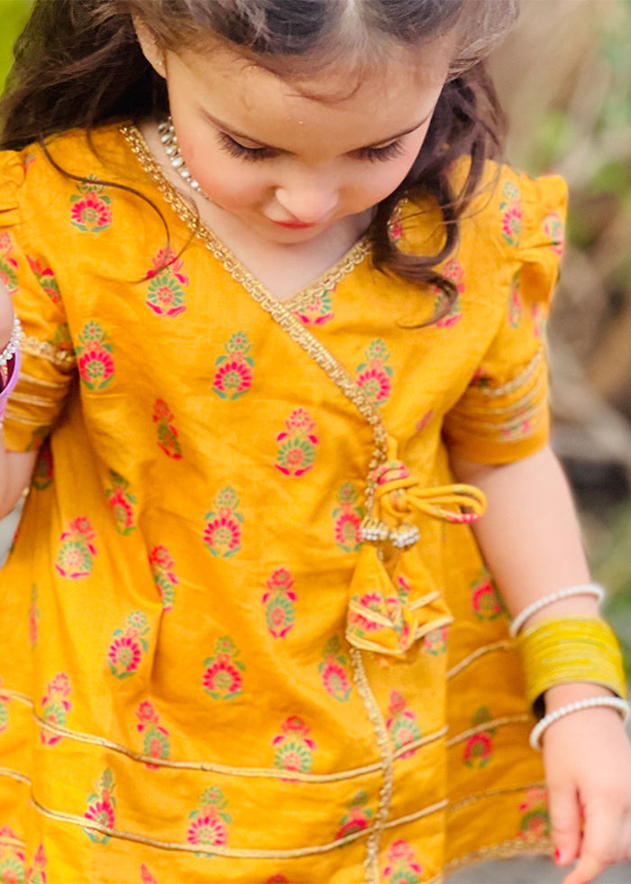 Modest Stitched 3 Piece Luxury Festive Kids Collection'2025-Shining Bee