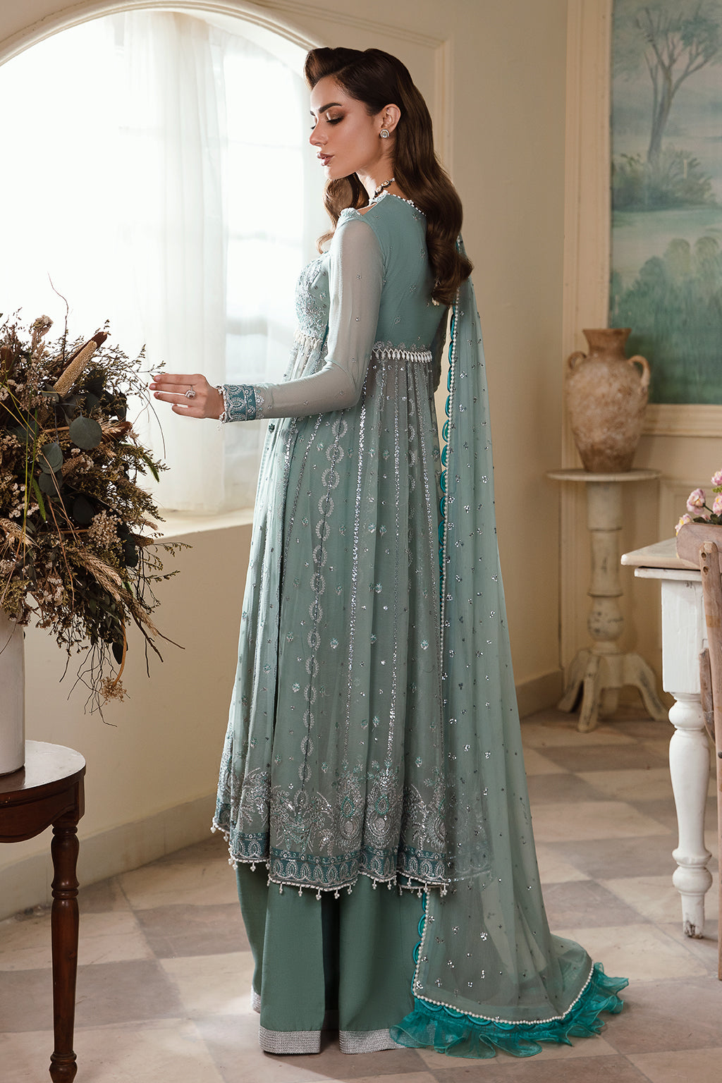 Zarposh Unstitched 3 Piece Formals Collection-Abroo