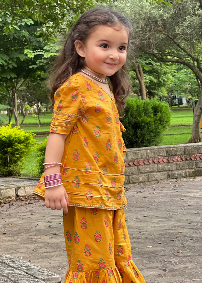 Modest Stitched 3 Piece Luxury Festive Kids Collection'2025-Shining Bee