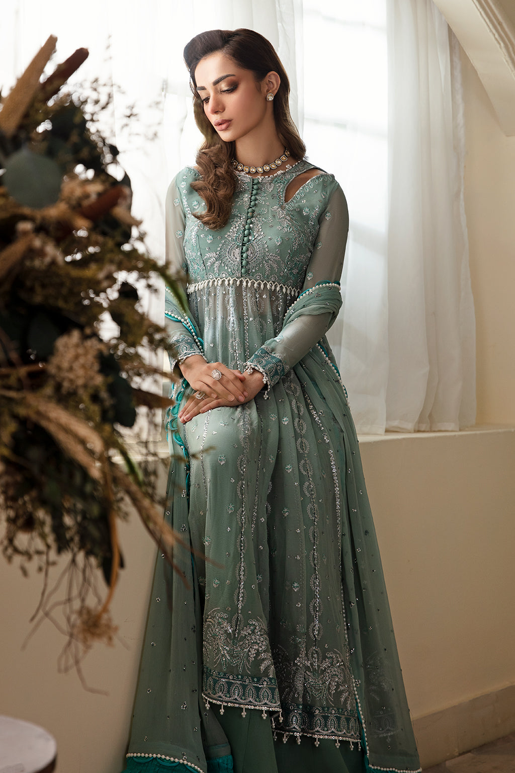 Zarposh Unstitched 3 Piece Formals Collection-Abroo