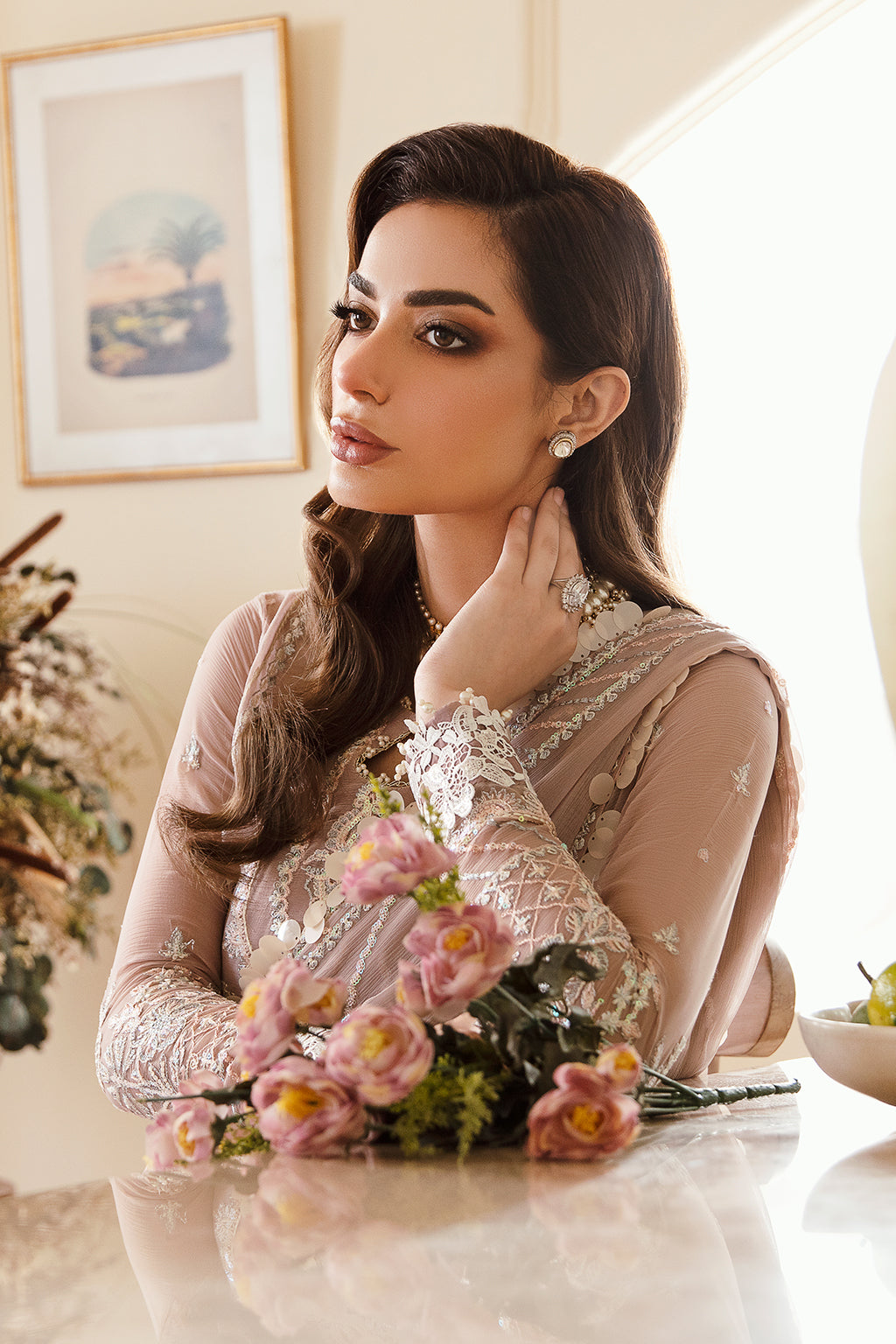 Zarposh Unstitched 3 Piece Formals Collection-Noori