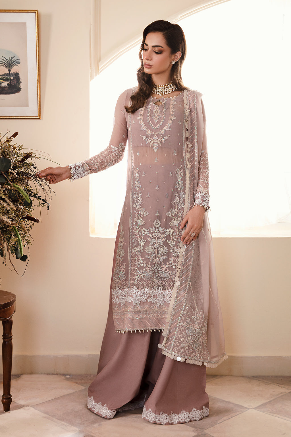 Zarposh Unstitched 3 Piece Formals Collection-Noori