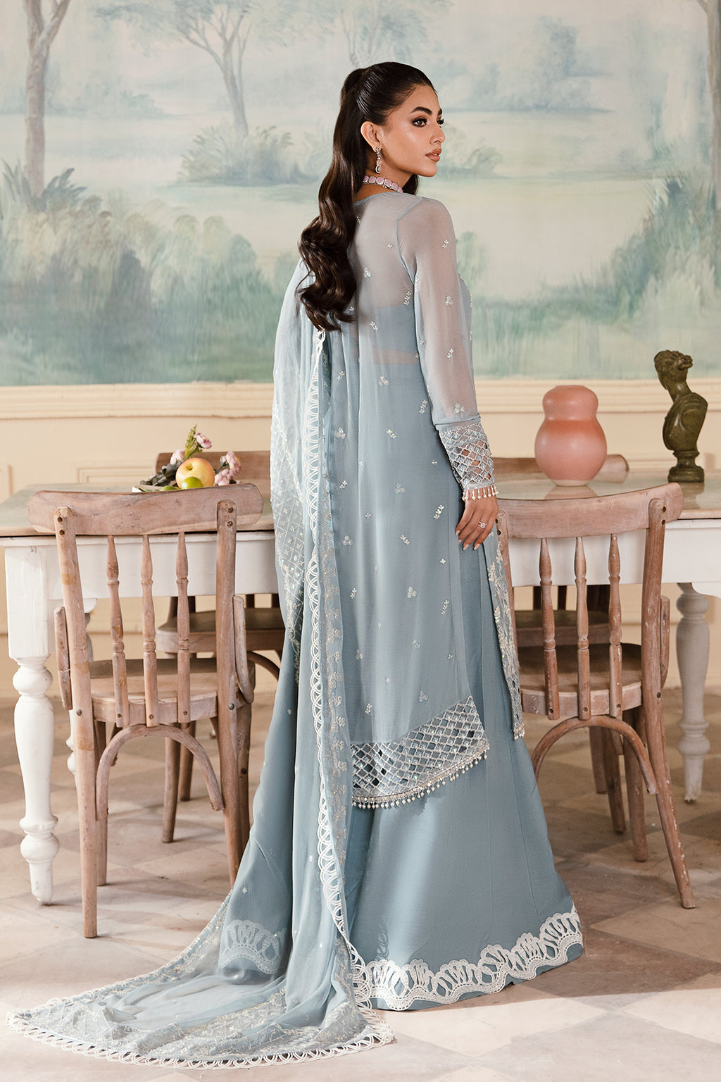Zarposh Unstitched 3 Piece Formals Collection-Shanze
