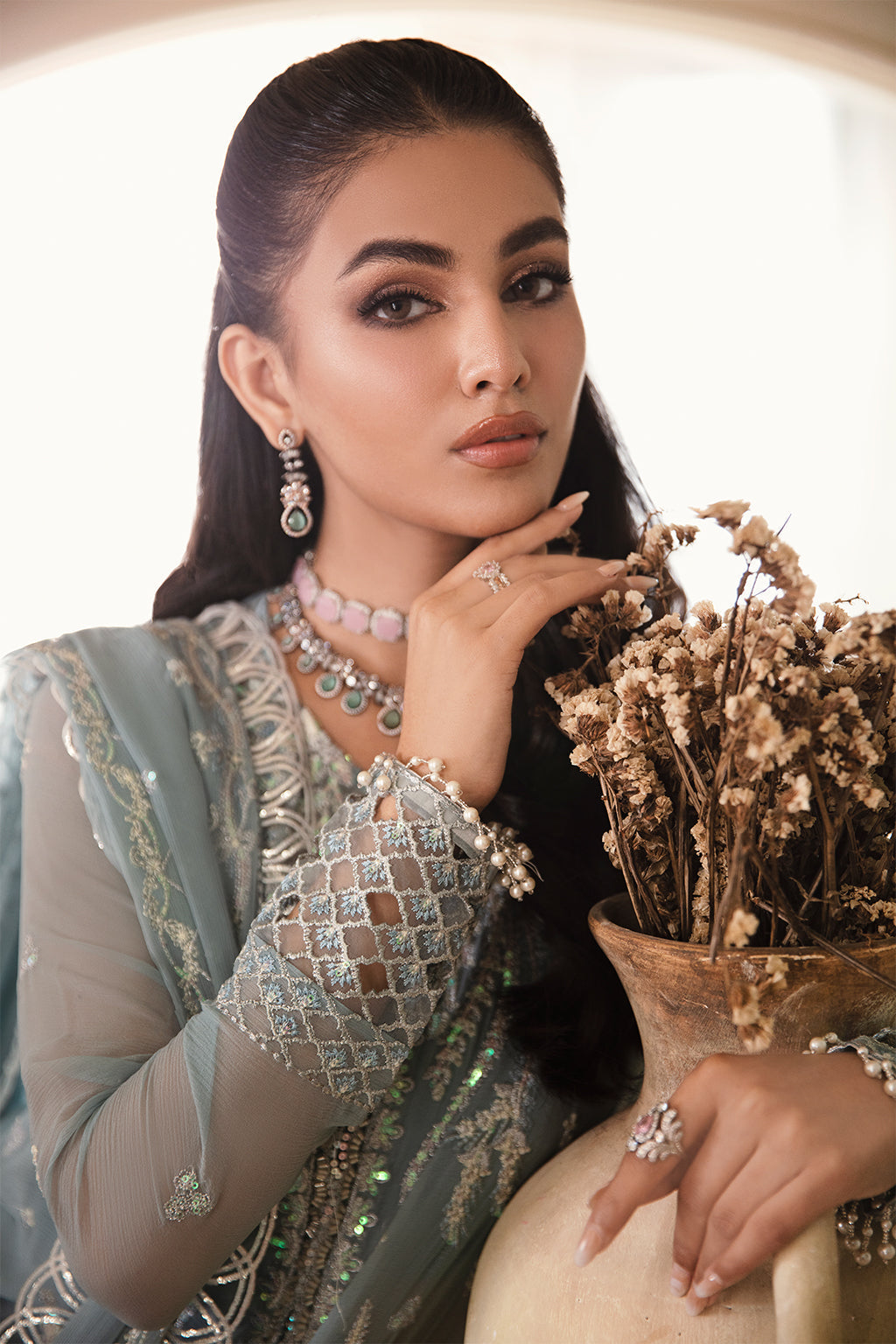 Zarposh Unstitched 3 Piece Formals Collection-Shanze