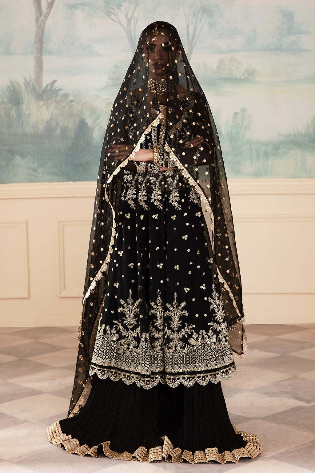 Zarposh Unstitched 3 Piece Formals Collection-Nafeesa