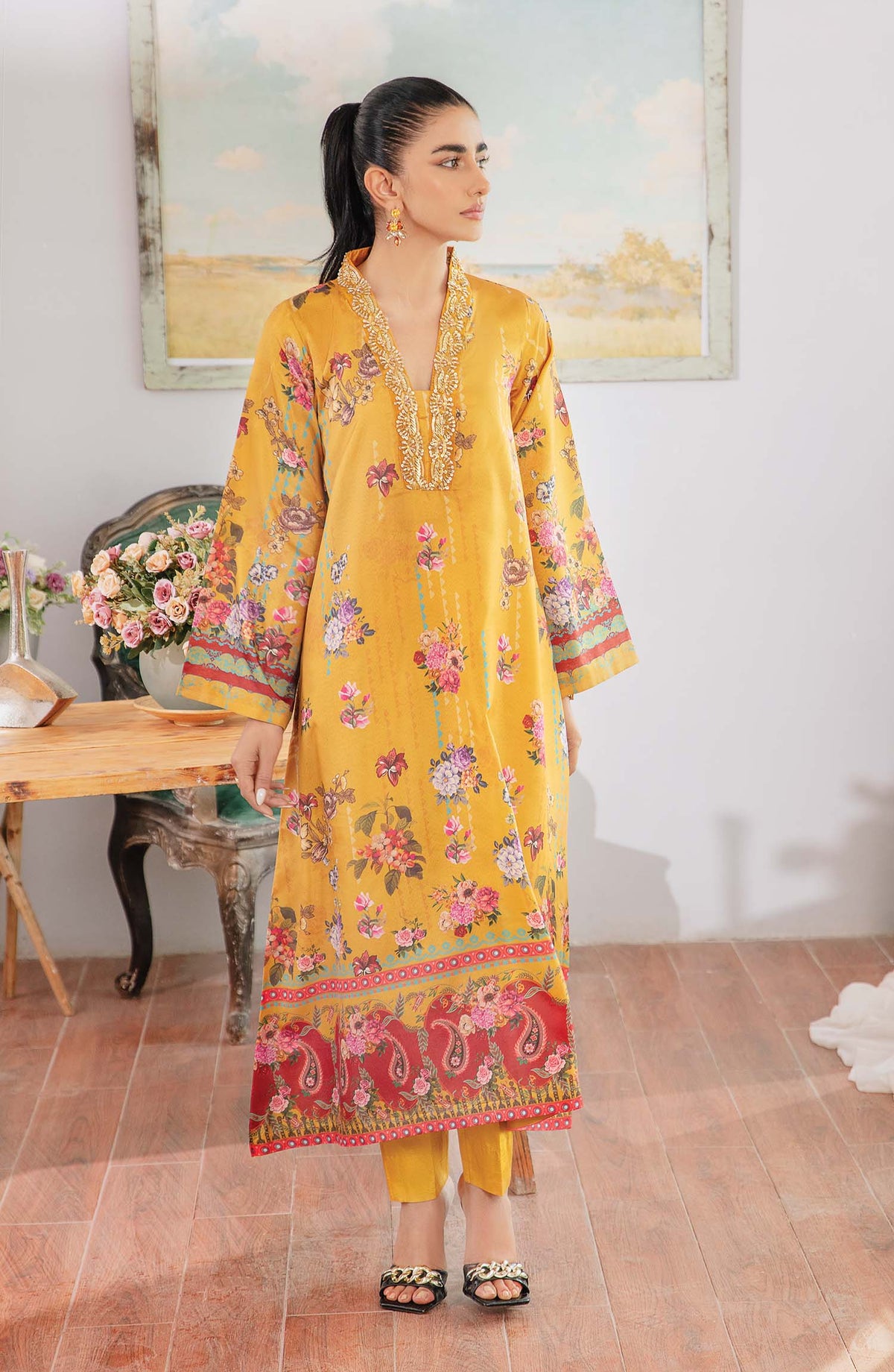 Parisa By Emaan Adeel Unstitched 3 Piece Luxury Winter Collection'2024-Saraphine