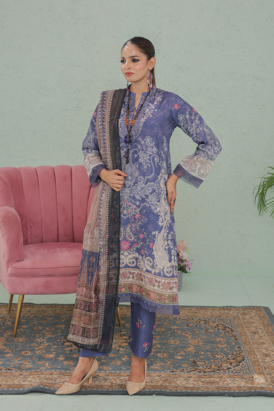 Gul Fishan By Opole Stitched 3 Piece Summer Collection'2025-SSF3P602