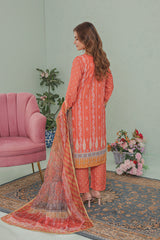 Gul Fishan By Opole Unstitched 3 Piece Lawn  Collection-GF-04