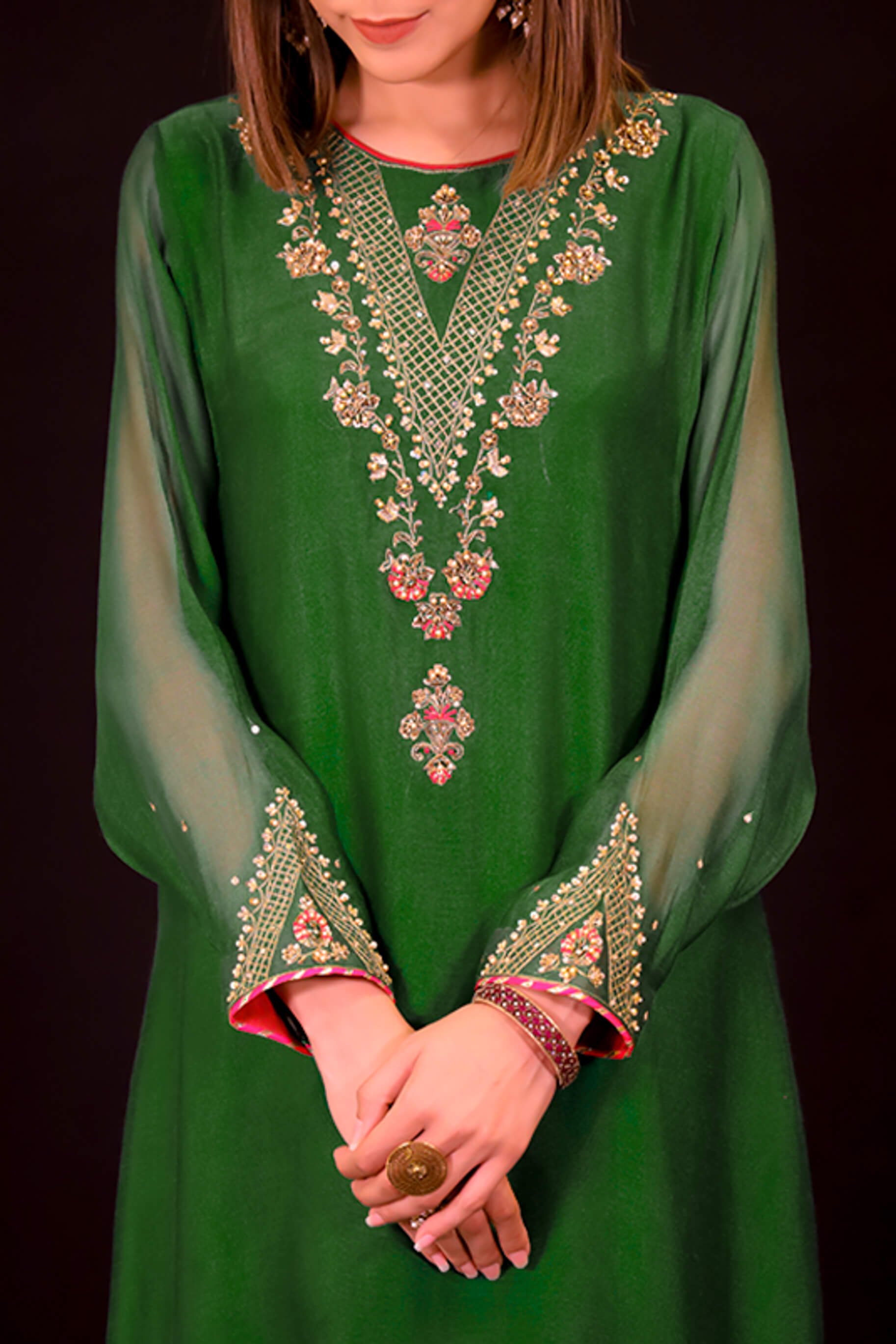 Zaaviay Stitched Eid Collection 2022  Rang (One Piece)