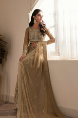 Zarposh Unstitched 3 Piece Formals Collection-Mehru
