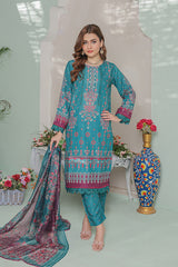 Gul Fishan By Opole Unstitched 3 Piece Lawn  Collection-GF-06