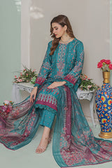 Gul Fishan By Opole Unstitched 3 Piece Lawn  Collection-GF-06