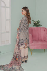 Gul Fishan By Opole Unstitched 3 Piece Lawn  Collection-GF-08