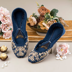 Zuruj Khussa Collection'2025-Zun-240-NAVY BLUE