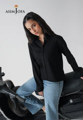 Asim Jofa  Western Men & Women Ajwcs-02 Woven Casual Shirt 1 Pc