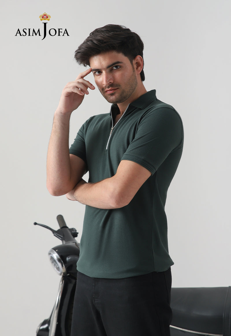 Asim Jofa  Western Men & Women Ajmpo-03 Polo T-Shirt 1 Pc