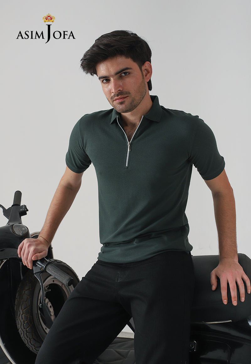 Asim Jofa  Western Men & Women Ajmpo-03 Polo T-Shirt 1 Pc