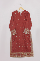 O'Pole Stitched 3 Piece Luxury Lawn Vol-01 Collection-OP3P-016