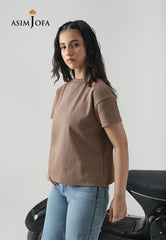 Asim Jofa  Western Men & Women Ajwkt-02 Knitted T-Shirt 1 Pc