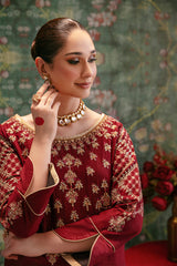 Gul Mohr By Emaan Adeel Stitched 2 Piece Winter Collection'2024-GUL - 11