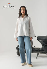 Asim Jofa  Western Men & Women Ajwcs-01 Woven Casual Shirt 1 Pc