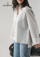 Asim Jofa  Western Men & Women Ajwcs-01 Woven Casual Shirt 1 Pc