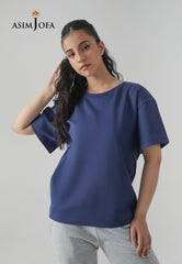 Asim Jofa  Western Men & Women Ajwte-03 Rib T-Shirt 1 Pc