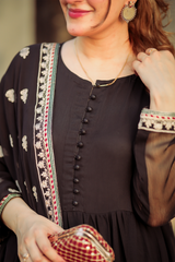 Mannat Clothing Stitched Frock Collection-Kajal Aaniat
