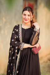 Mannat Clothing Stitched Frock Collection-Kajal Aaniat
