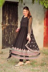 Mannat Clothing Stitched Frock Collection-Kajal Aaniat
