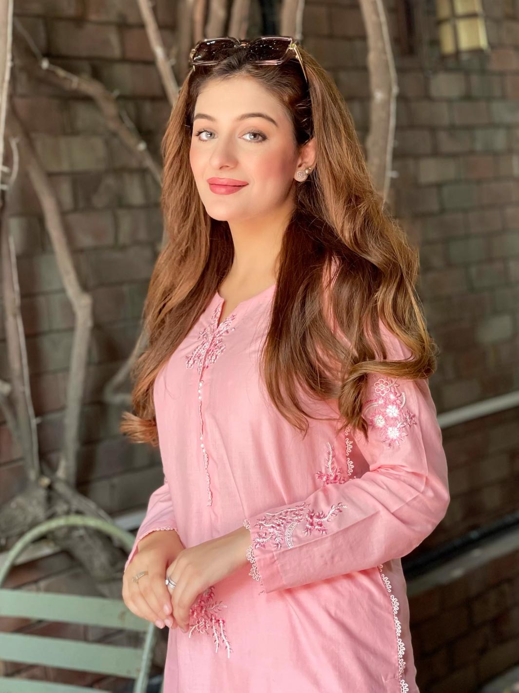 TNG Stitched 2 Piece Cotton Lawn Collection'2024-Blush (Pinkish)