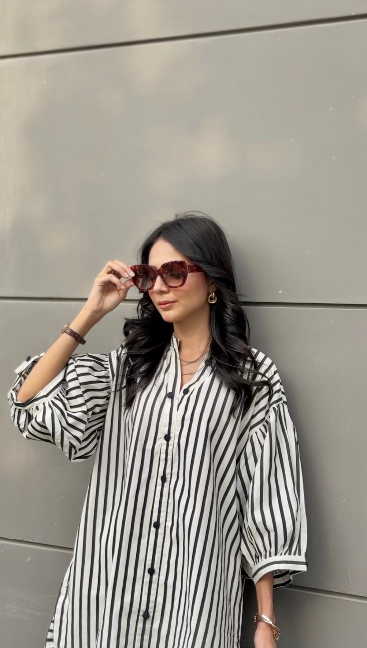 Urban Cut Women's Striped Cotton Co-Ord Set 2 Piece Suit