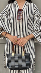 Urban Cut Women's Striped Cotton Co-Ord Set 2 Piece Suit