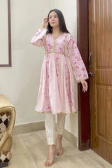 Urban Cut Cotton Printed Patch Work Frock Unique & Comfortable 1 Piece