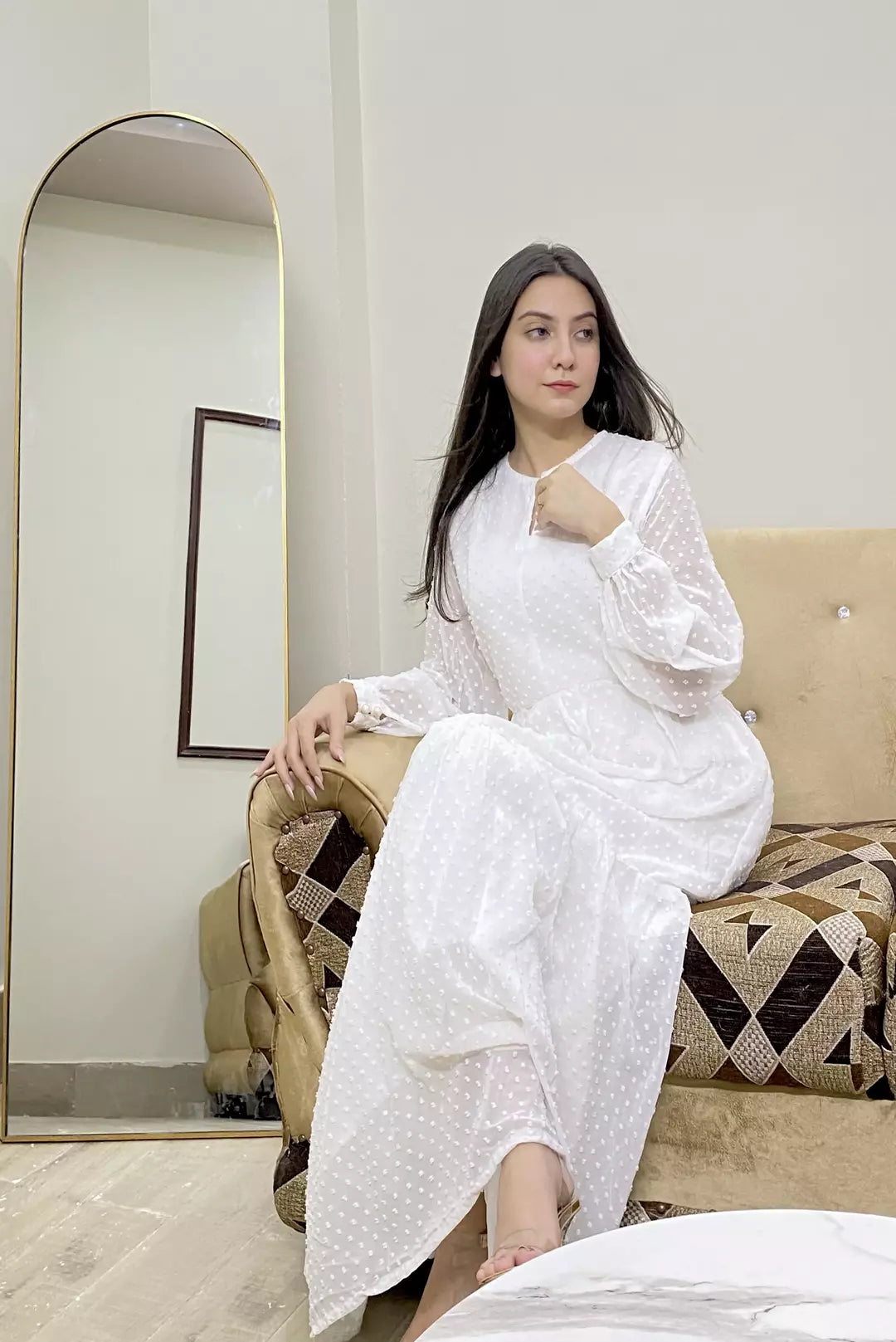 Urban Cut 1-Piece Cotton Air Line Dress Breathable Snazzy and Comfy