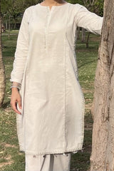Urban Cut 2 Piece Cotton Embroidred Zari Suit