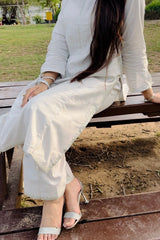 Urban Cut 2 Piece Cotton Embroidred Zari Suit