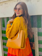 CANVA YELLOW - LEFTOVER - Bag X