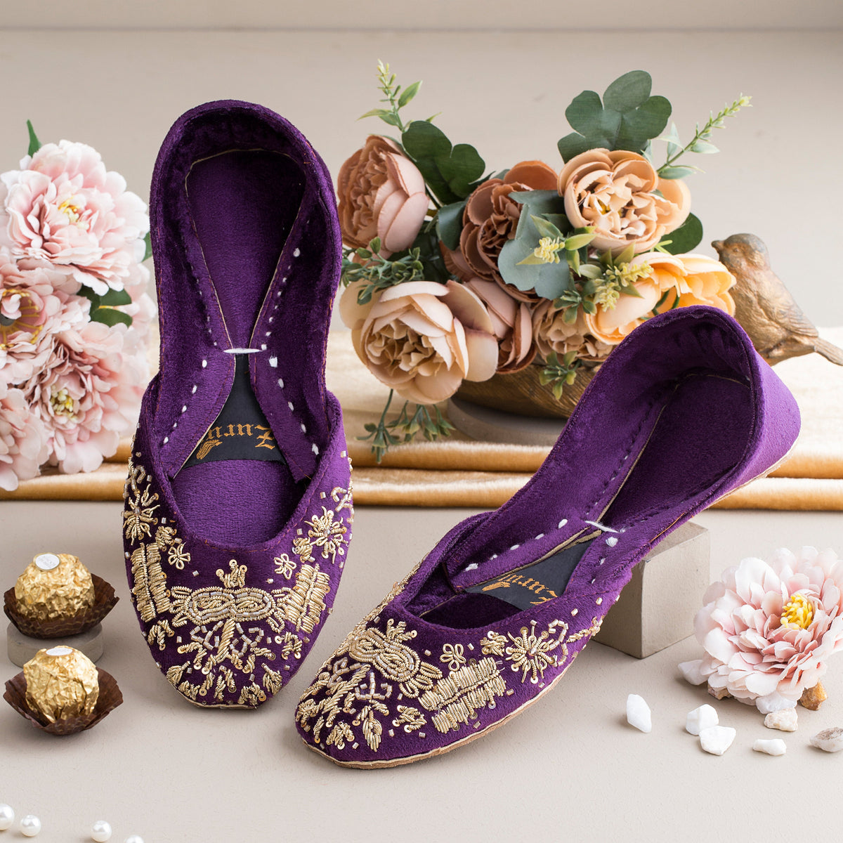 Zuruj Khussa Collection'2025-Zun-239-PURPLe