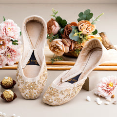 Zuruj Khussa Collection'2025-Zun-240-Cream