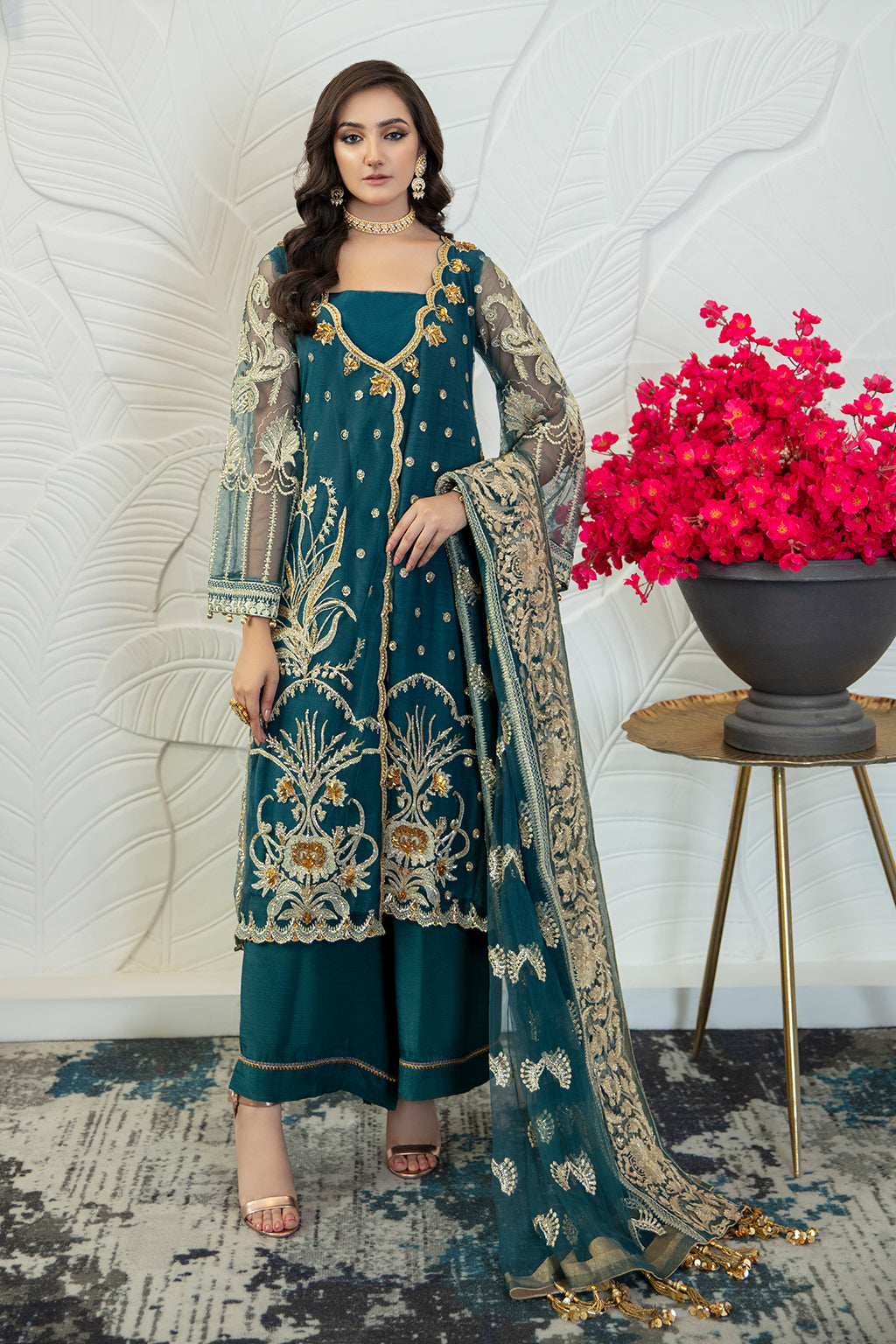 Zarposh Unstitched 3 Piece Formals Collection-Zipporah 04