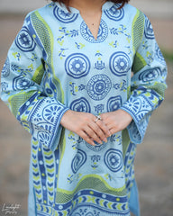 Urban Cut 2 Piece Cotton Printed Co- Ord Set