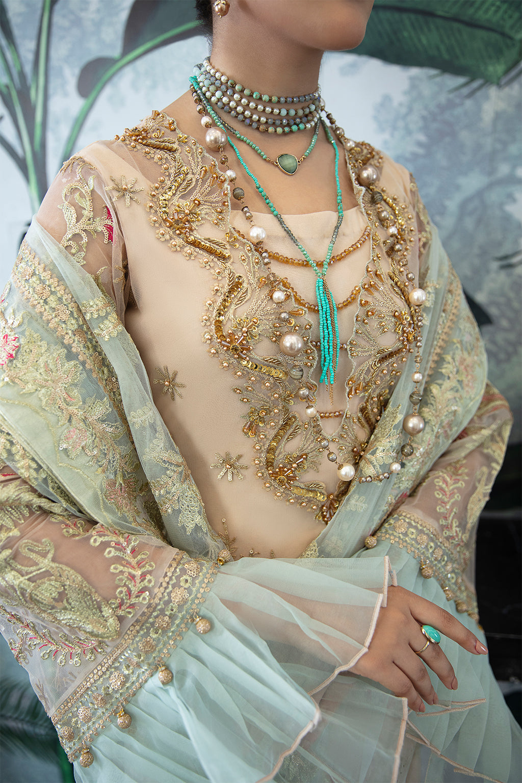 Zarposh Unstitched 3 Piece Formals Collection-Ibis 03